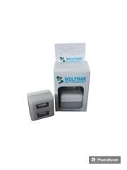 2 si Bir arada Usb çoklayıcı ve Gece lambası.