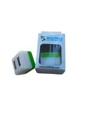 2 si Bir arada Usb çoklayıcı ve Gece lambası.